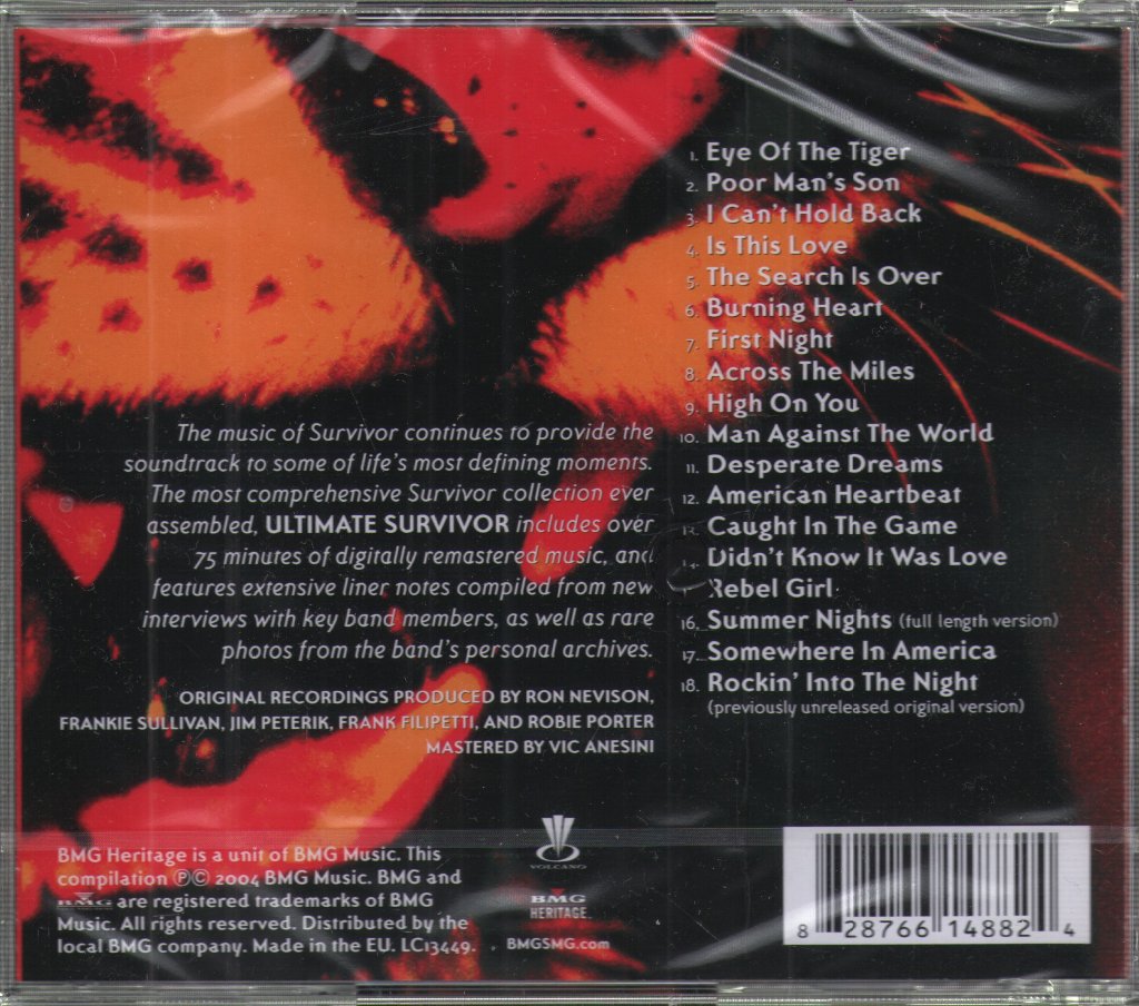 Survivor (AOR Group) - Ultimate - Cd