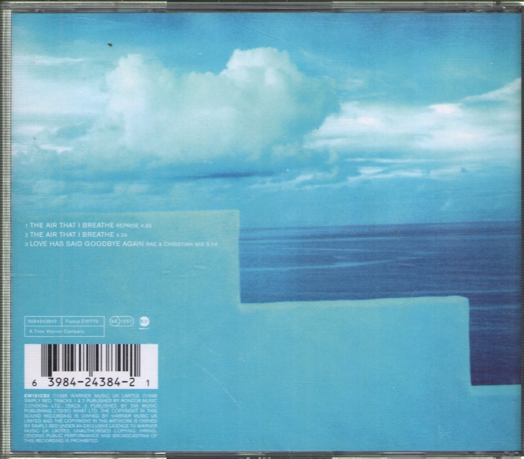 Simply Red - Air That I Breathe - Cd