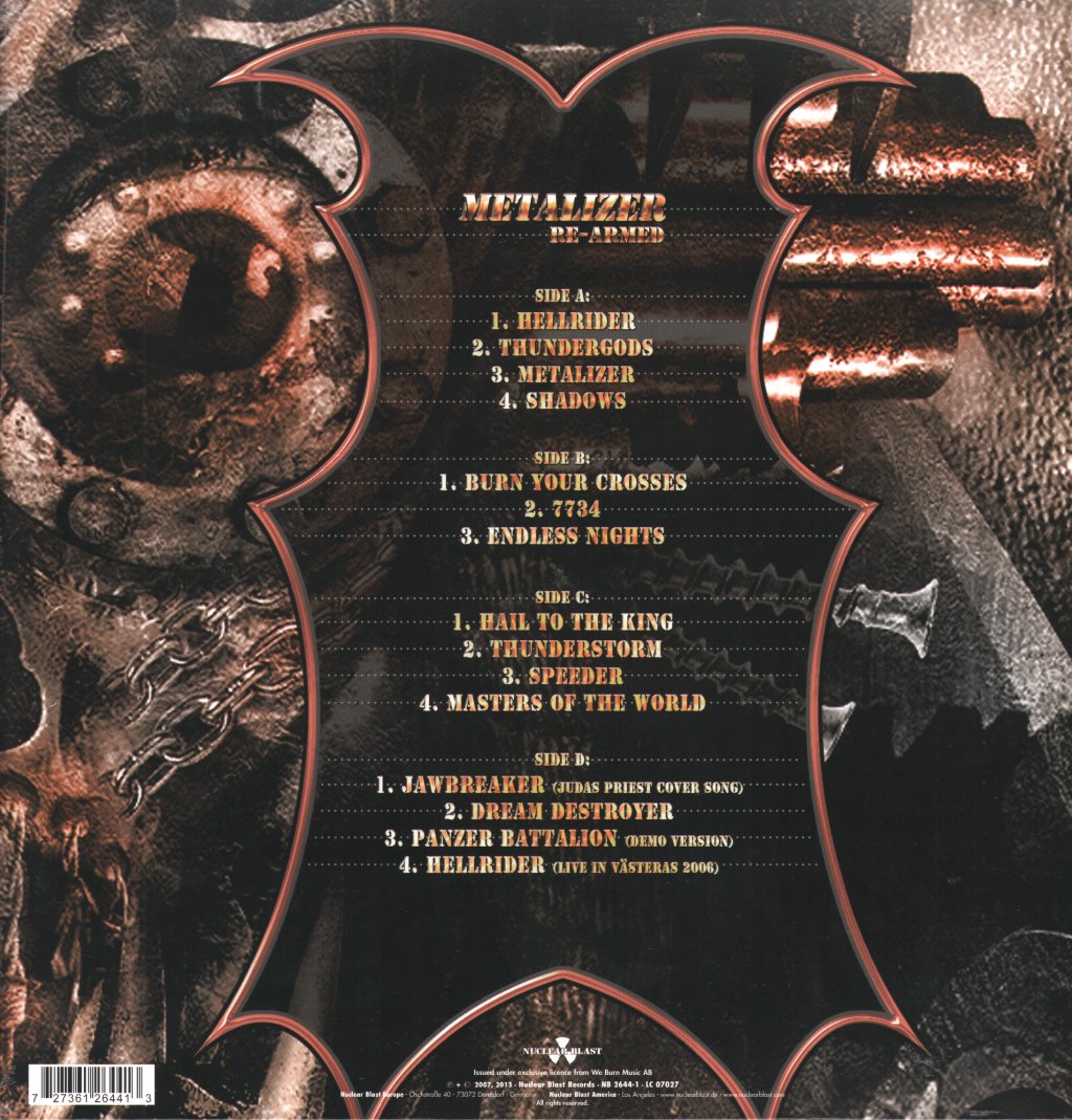 Sabaton - Metalizer (Re-Armed) - Double Lp