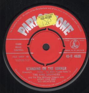 King Brothers - Standing On The Corner - 7 Inch