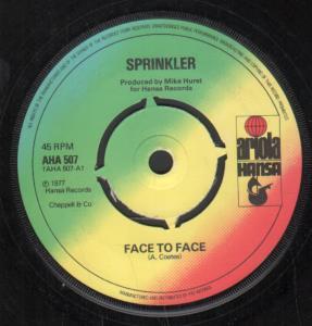 Sprinkler (70'S Group) - Face To Face - 7 Inch