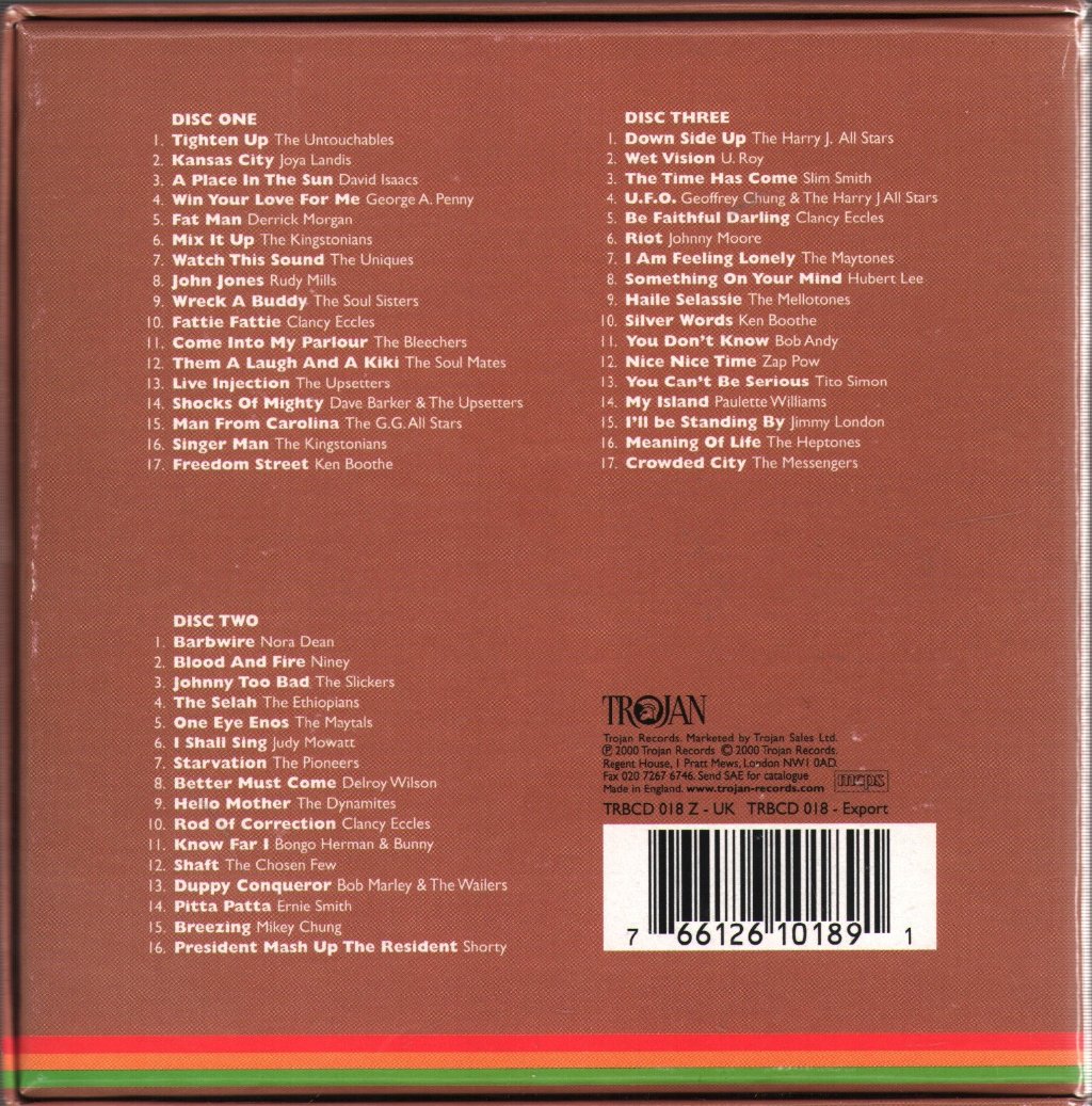Various Artists - Trojan Tighten Up Box Set - Cd Set