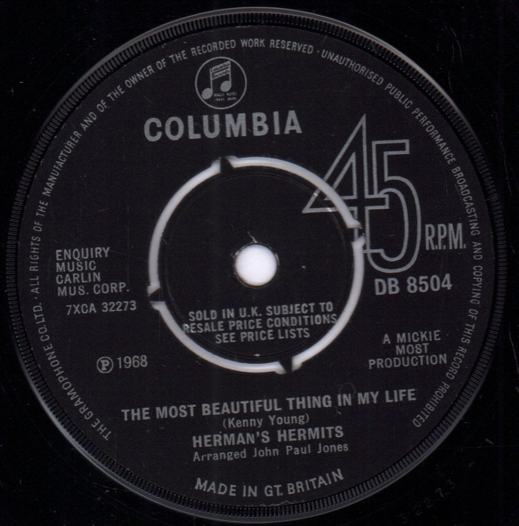 Herman's Hermits - Somethings Happening - 7 Inch