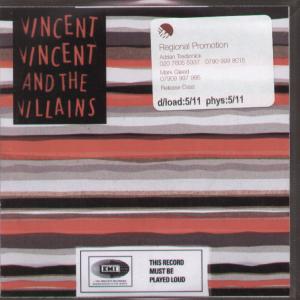 Vincent Vincent And The Villains - On My Own - Cdr