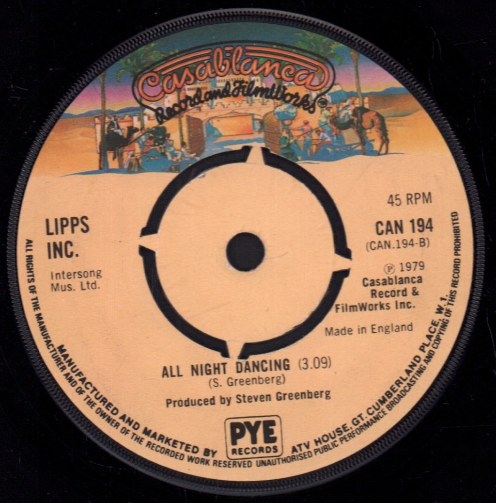 Lipps Inc - Funkytown - 7 Inch
