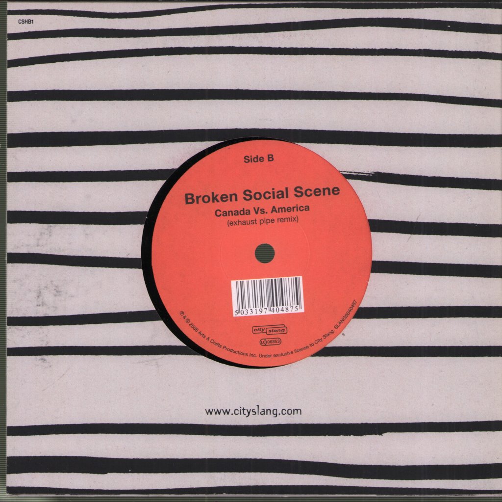 Broken Social Scene - Fire Eye'd Boy - 7 Inch