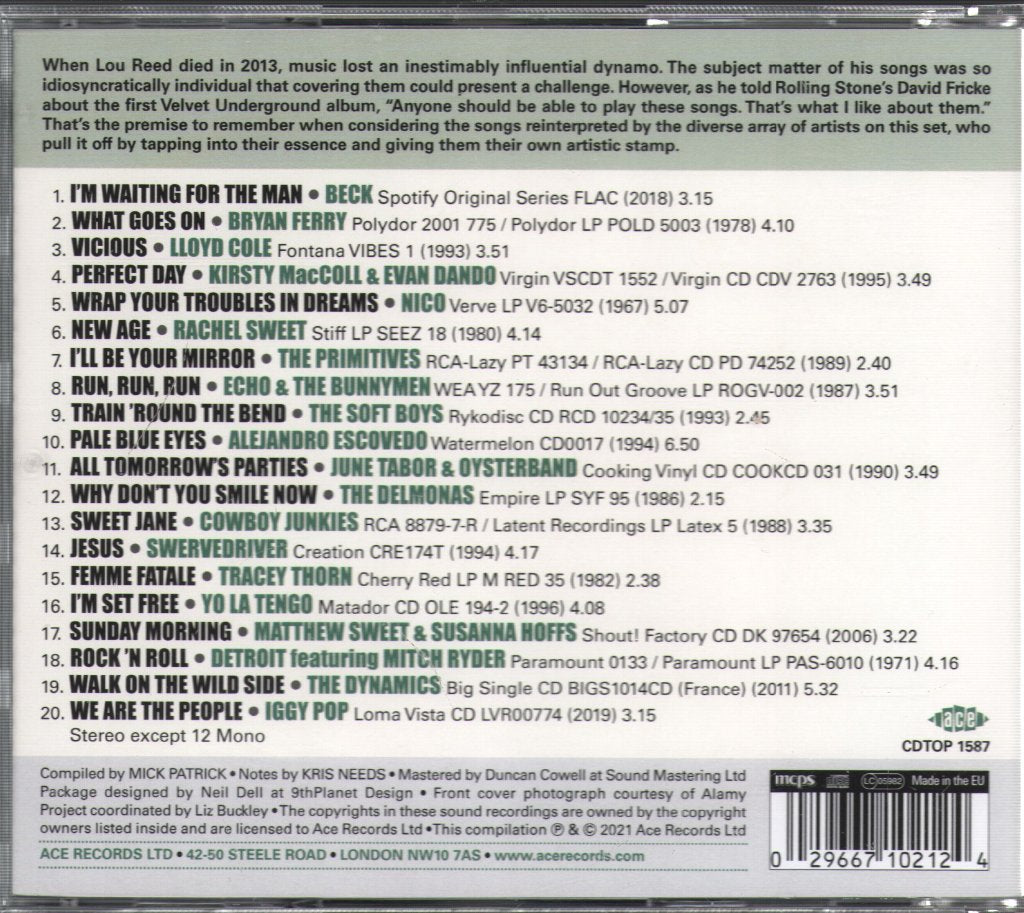 Various Artists - What Goes On (The Songs Of Lou Reed) - Cd