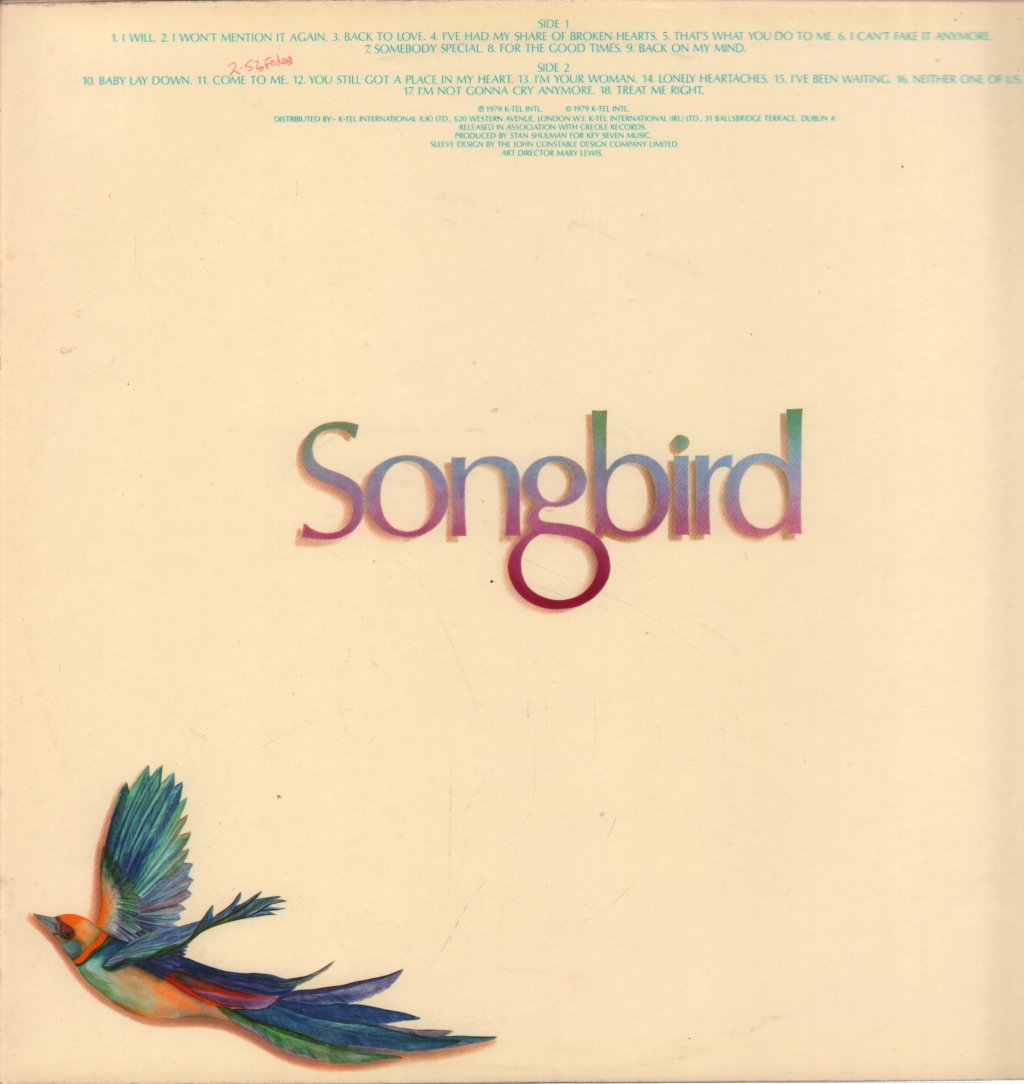 Ruby Winters - Songbird - Lp