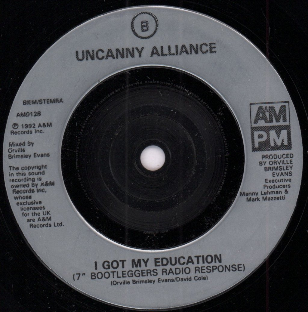 Uncanny Alliance - I Got My Education - 7 Inch