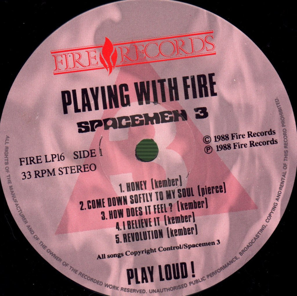 Spacemen 3 - Playing With Fire - Lp