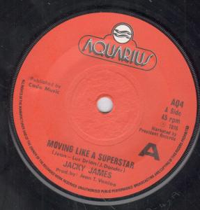 Jacky James - Moving Like A Superstar - 7 Inch