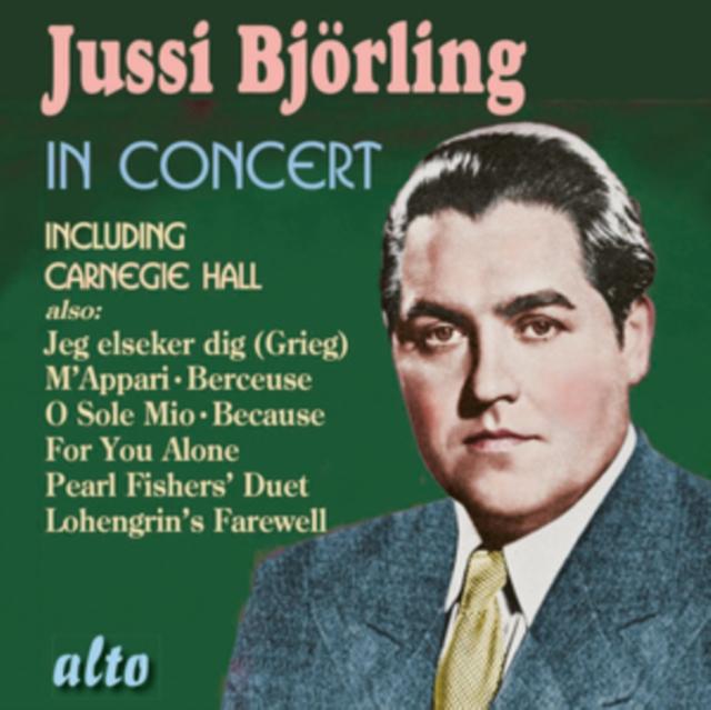 Jussi Bjorling - Jussi Bjorling: In Concert - Cd
