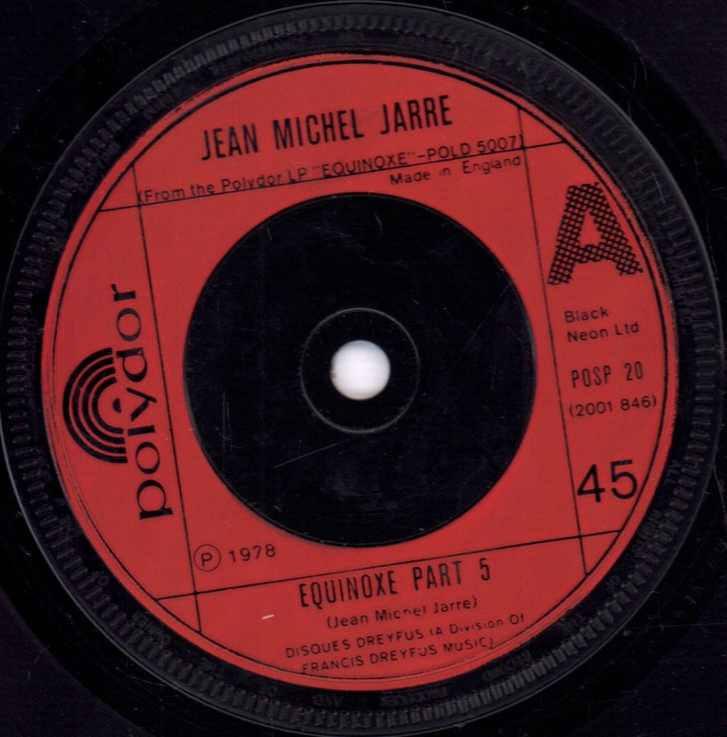Jean Michel Jarre - Equinoxe 5 - 7 Inch