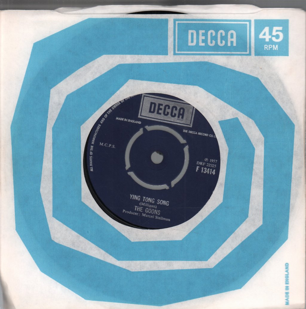 Goons - Ying Tong Song - 7 Inch