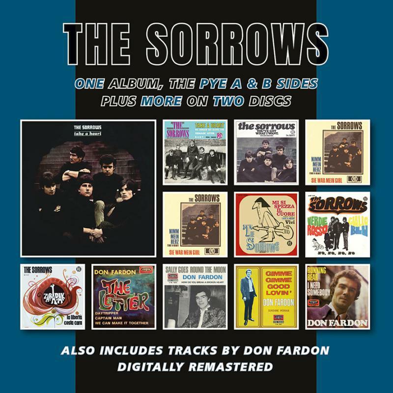 Sorrows - Take A Heart Plus the Pye A & B Sides and More (2cd) - Cd