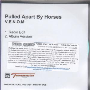 Pulled Apart By Horses - V.e.n.o.m. - Cdr