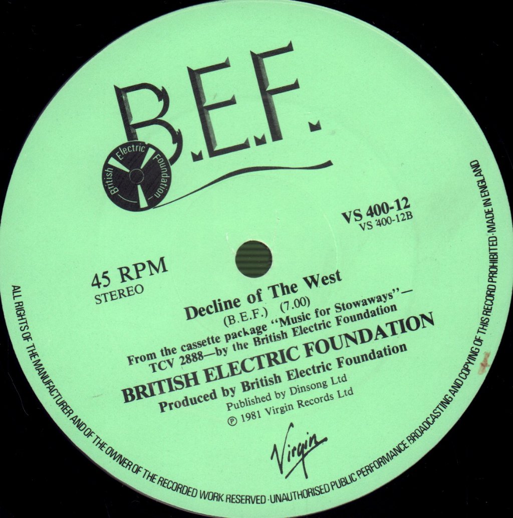 Heaven 17 - Fascist Groove Thang - 12 Inch