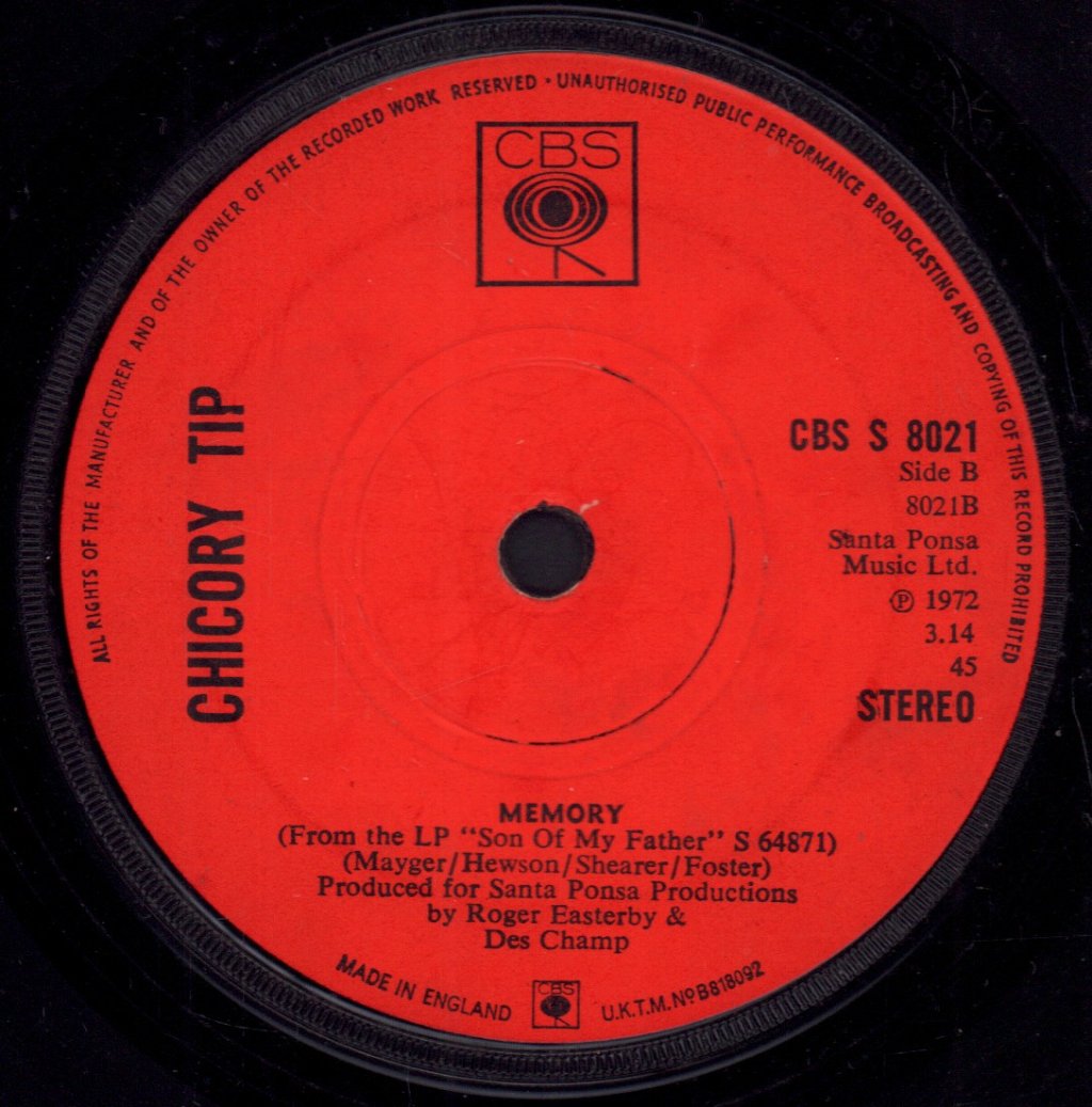 Chicory Tip - What's Your Name - 7 Inch