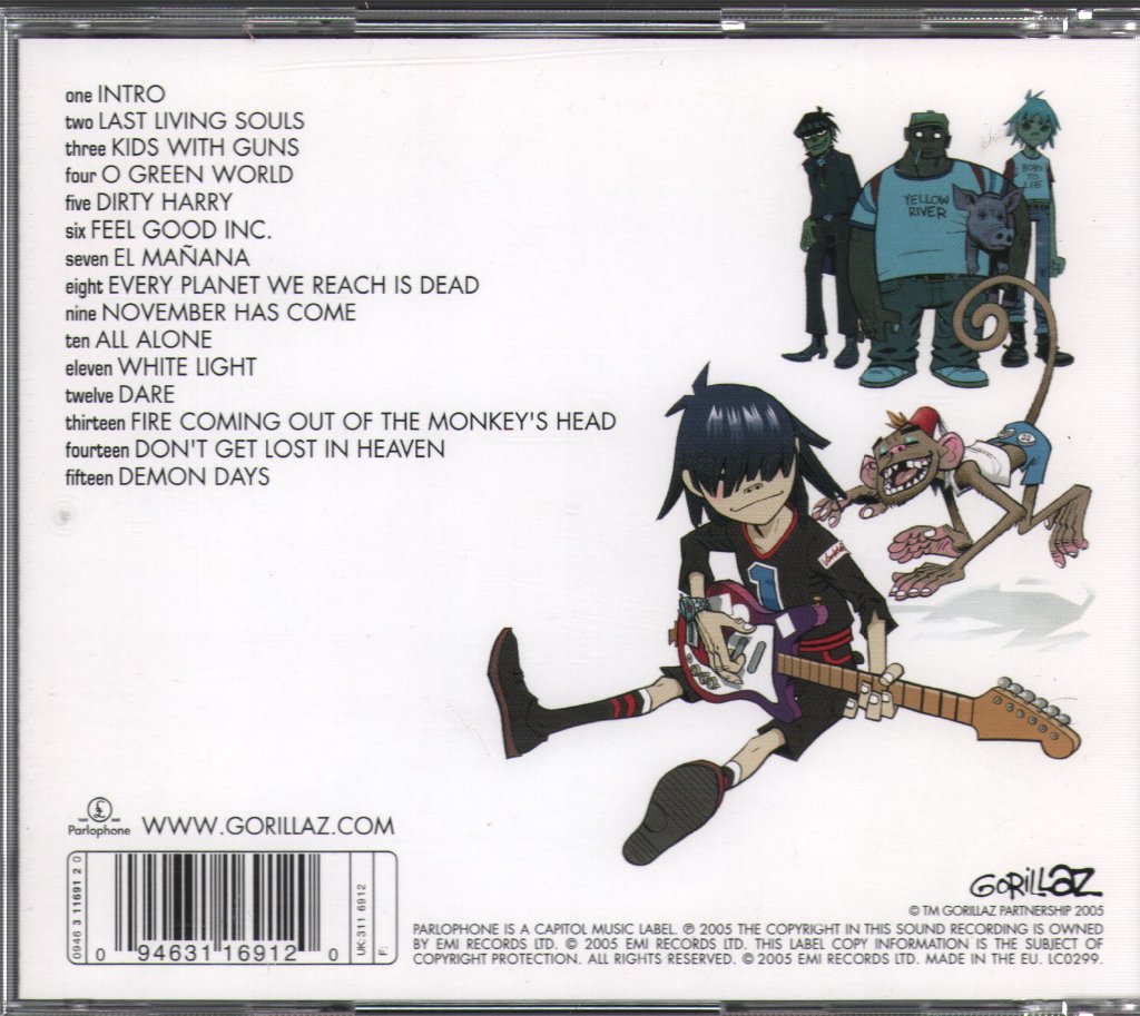 Gorillaz - Demon Days - Cd