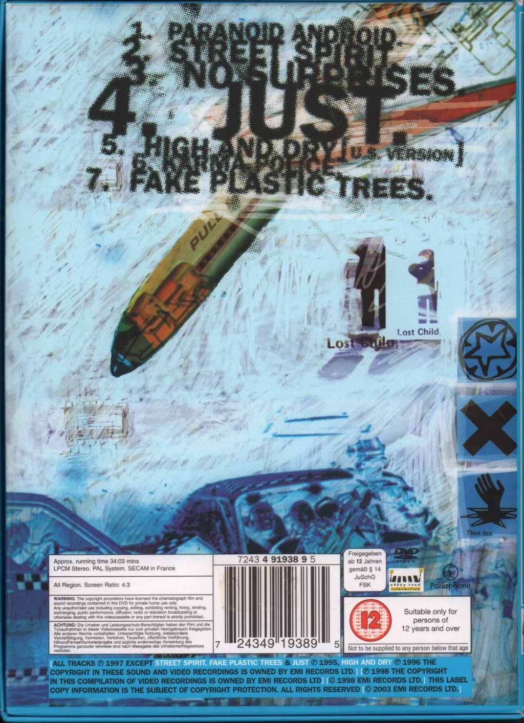 Radiohead - 7 Television Commercials - Dvd