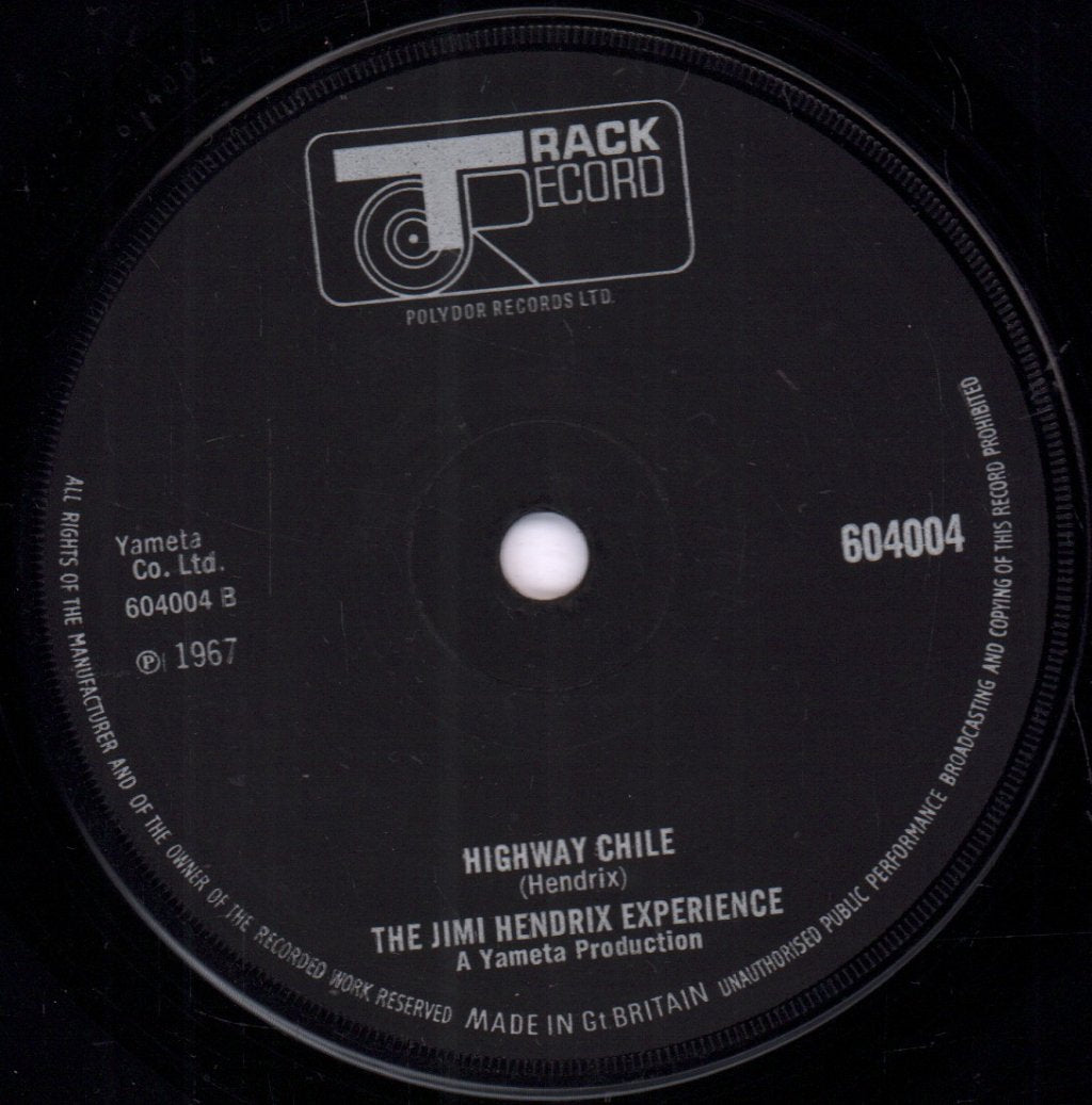Jimi Hendrix Experience - Wind Cries Mary - 7 Inch