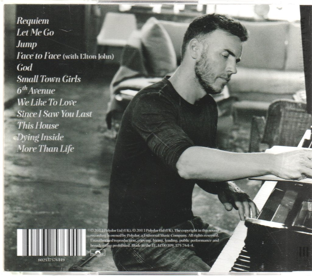 Gary Barlow - Since I Saw You Last - Cd