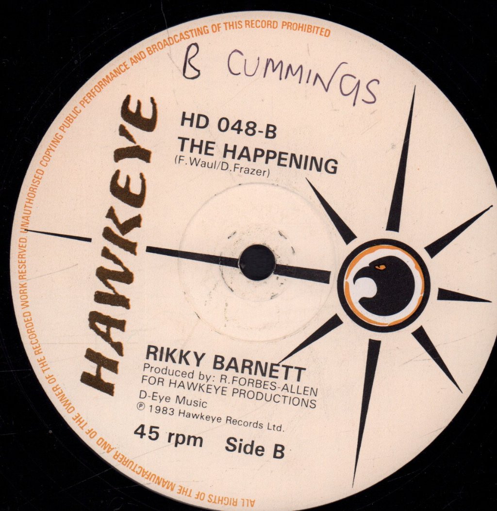 rikky barnett - You Make It Happen - 12 Inch