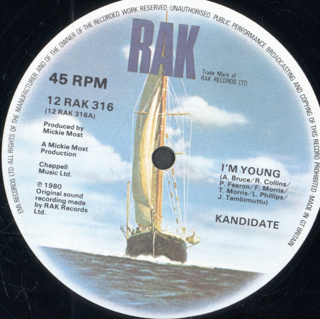 Kandidate - I'm Young - 12 Inch