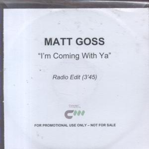 Matt Goss - I'm Coming With Ya - Cdr