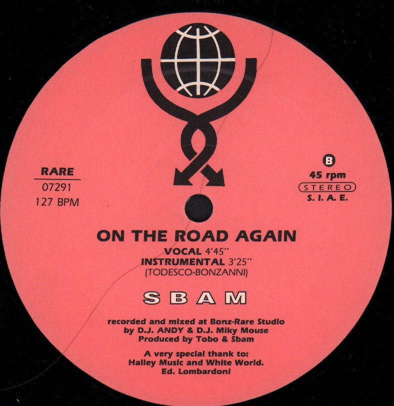 S-Bam - On The Road Again - 12 Inch