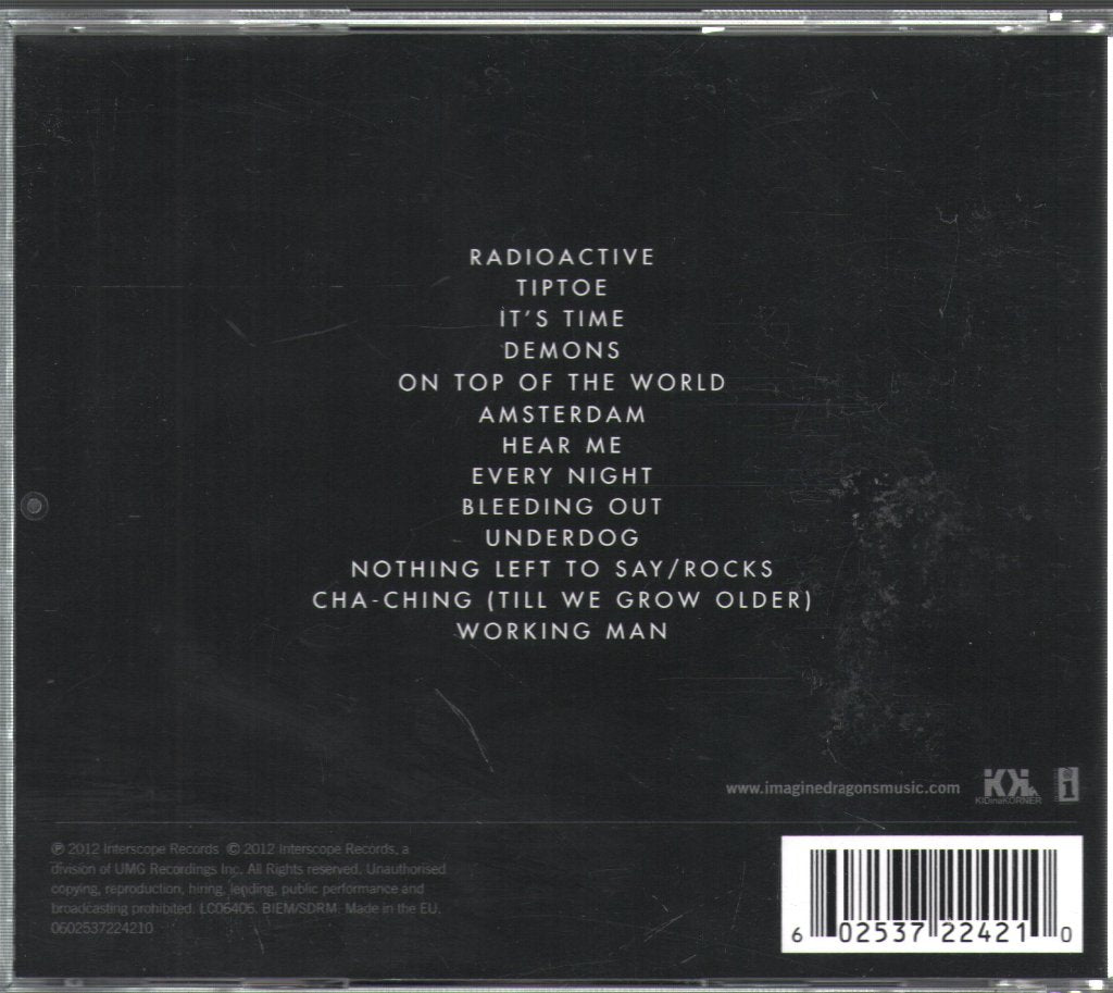 Imagine Dragons - Night Visions - Cd