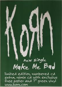Korn - Make Me Bad - Poster