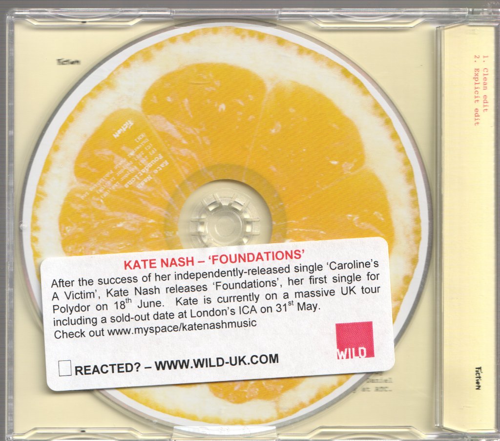 Kate Nash - Foundations - Cd