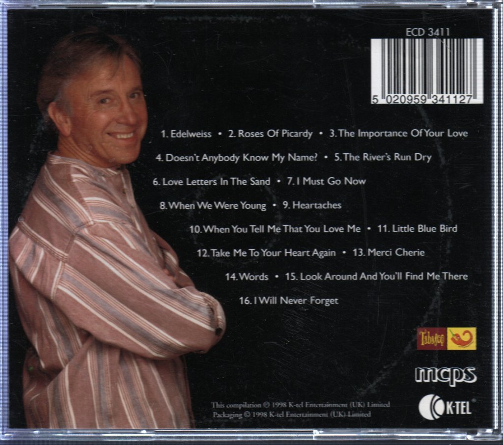 Vince Hill - Songs Of My Life - Cd