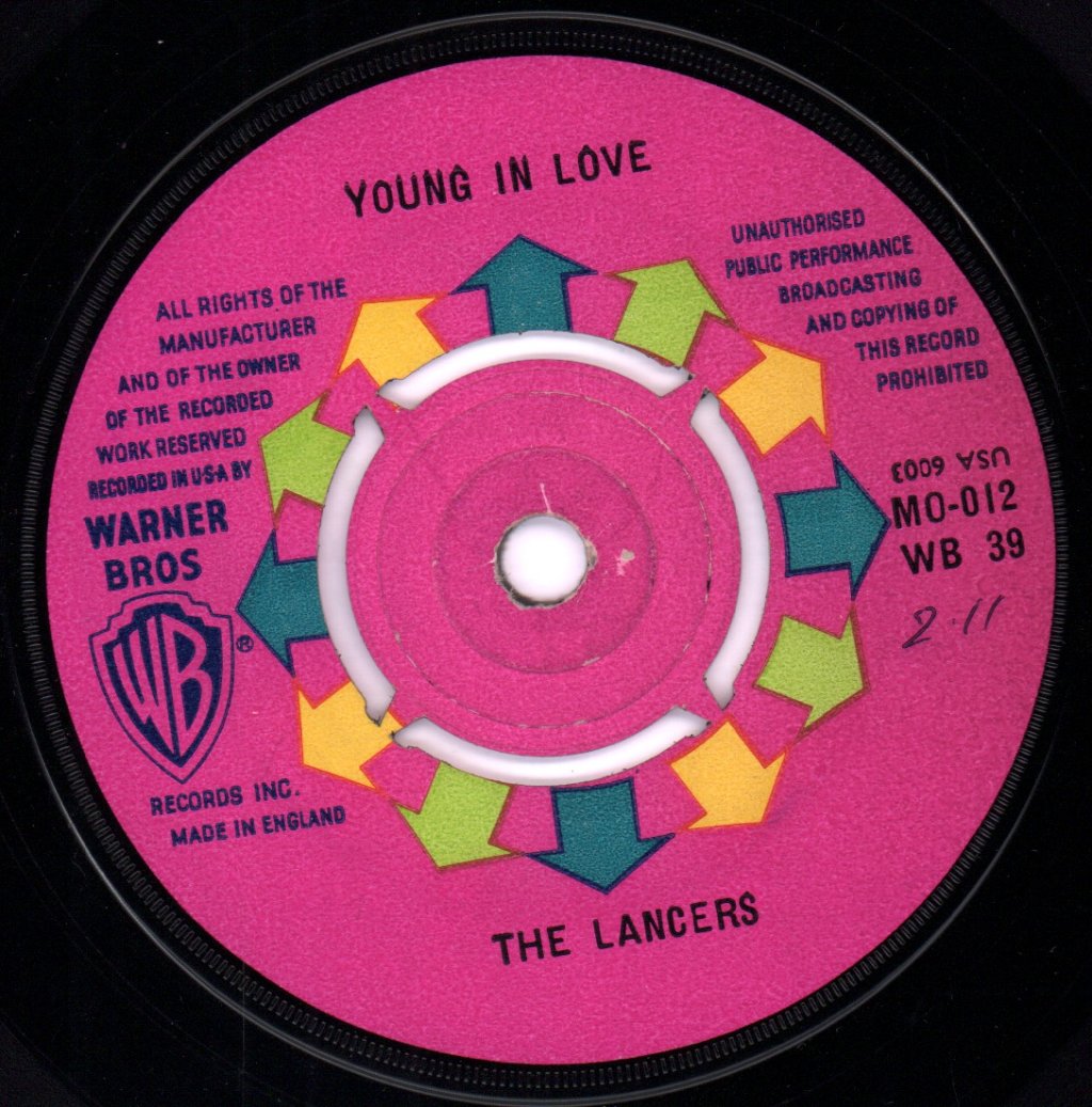 Lancers - Lonesome Town - 7 Inch