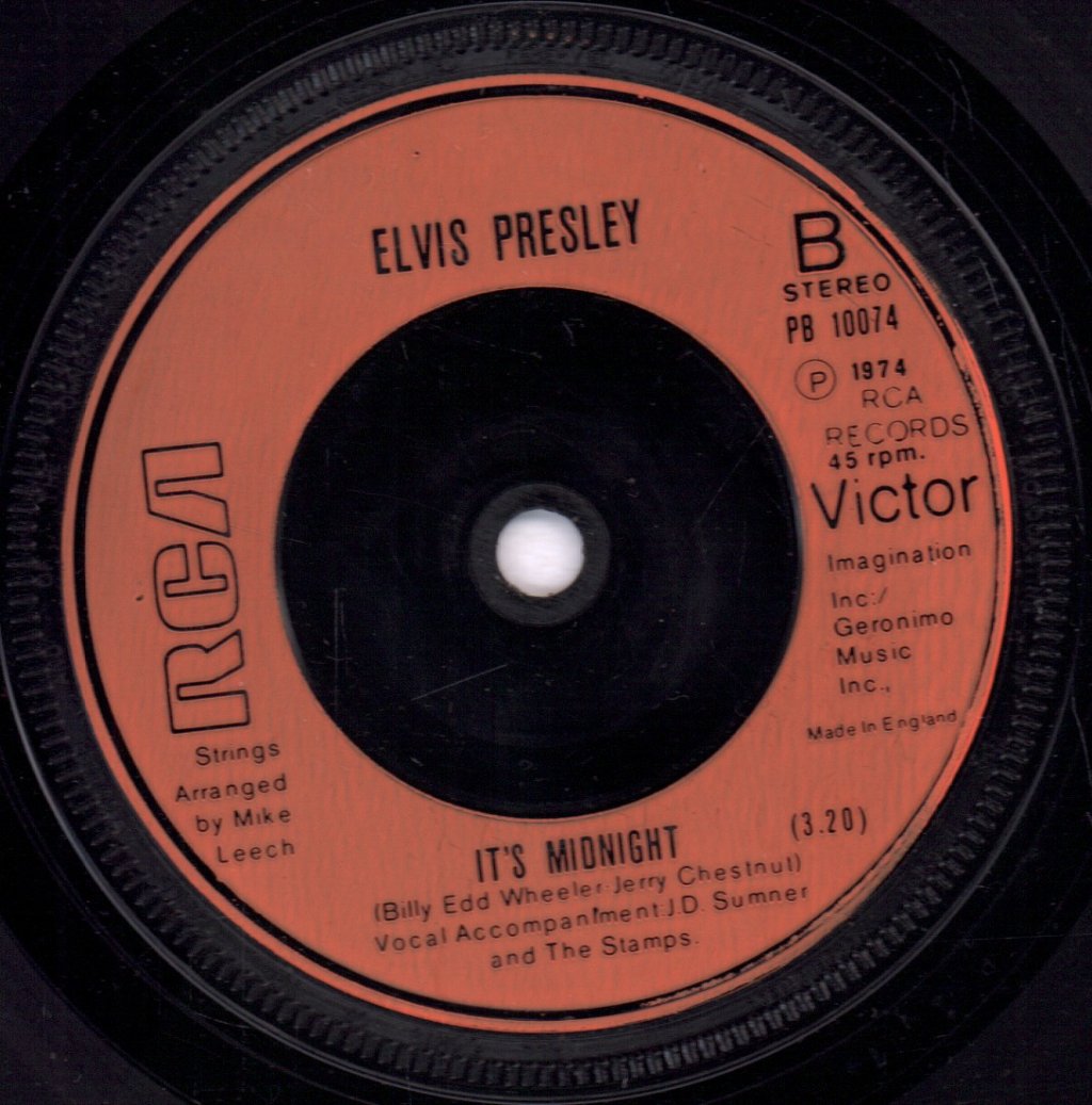 Elvis Presley - Promised Land - 7 Inch