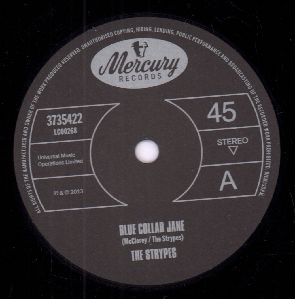 Strypes - Blue Collar Jane - Double 7 Inch