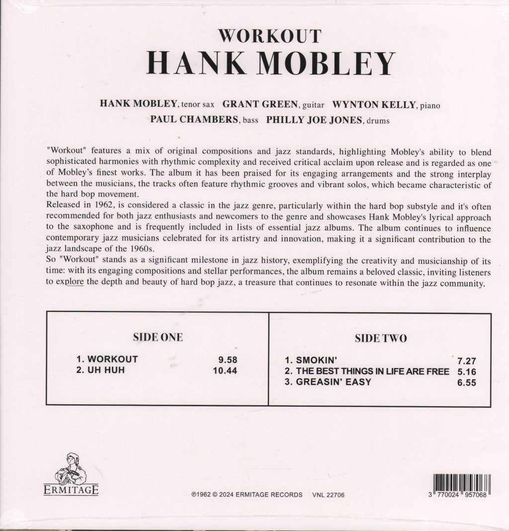Hank Mobley - Workout - Lp
