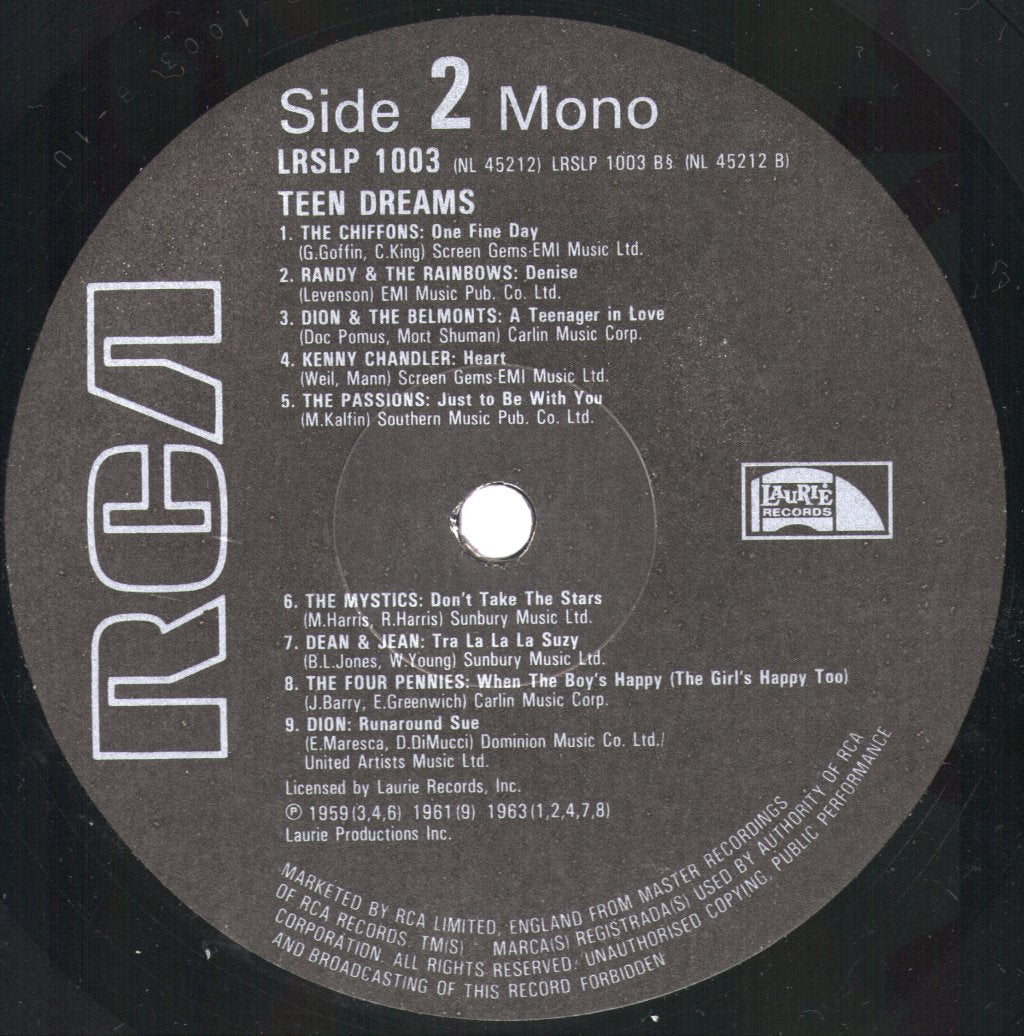 Various Artists - Teen Dreams - Lp