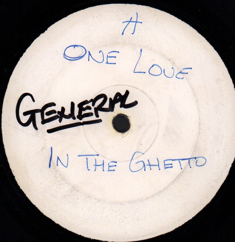 One Love (Reggae) - In The Getto - 12 Inch
