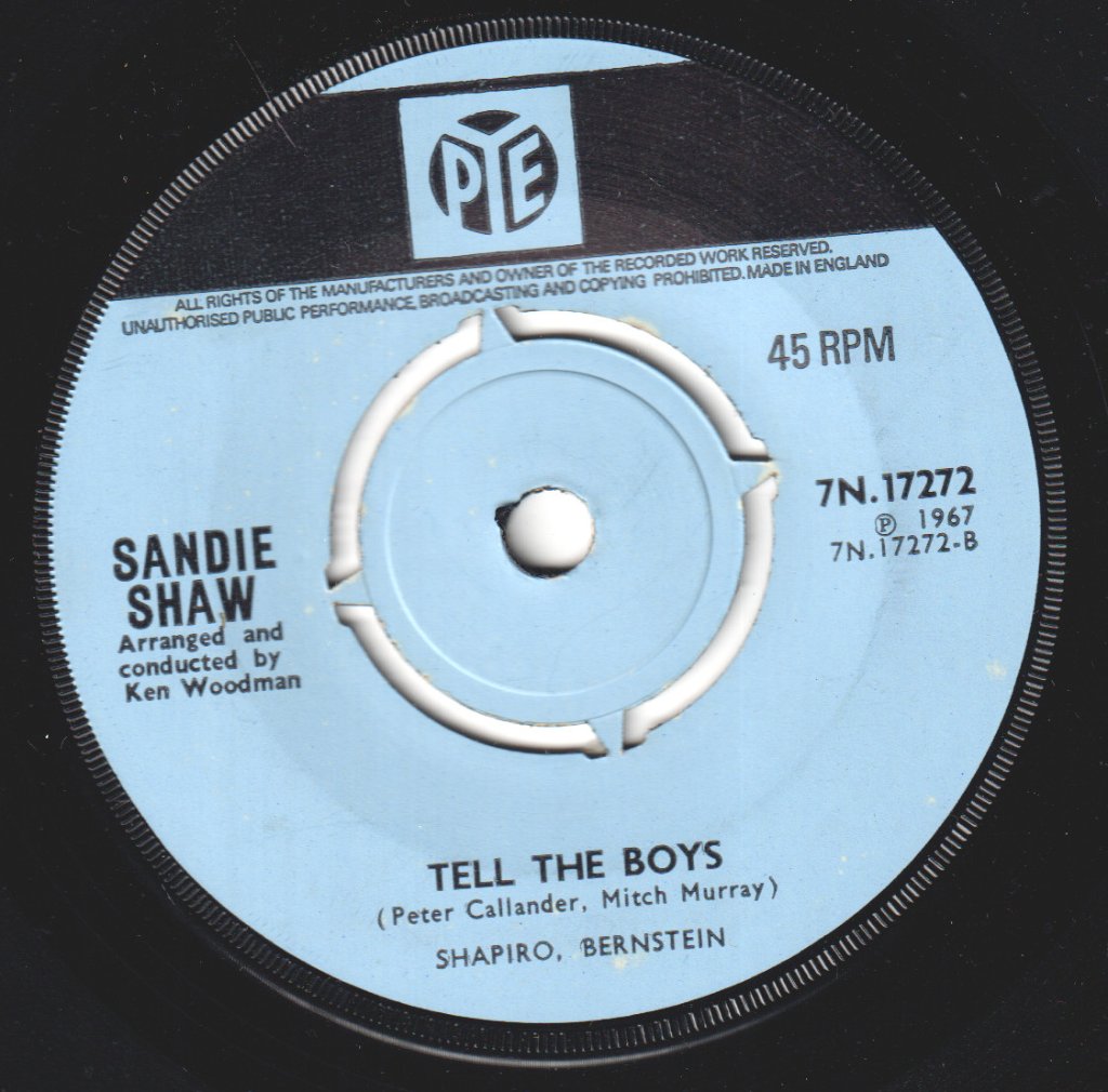 Sandie Shaw - Puppet On A String - 7 Inch