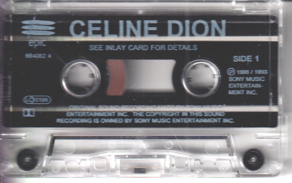 Celine Dion - All By Myself - Cassette