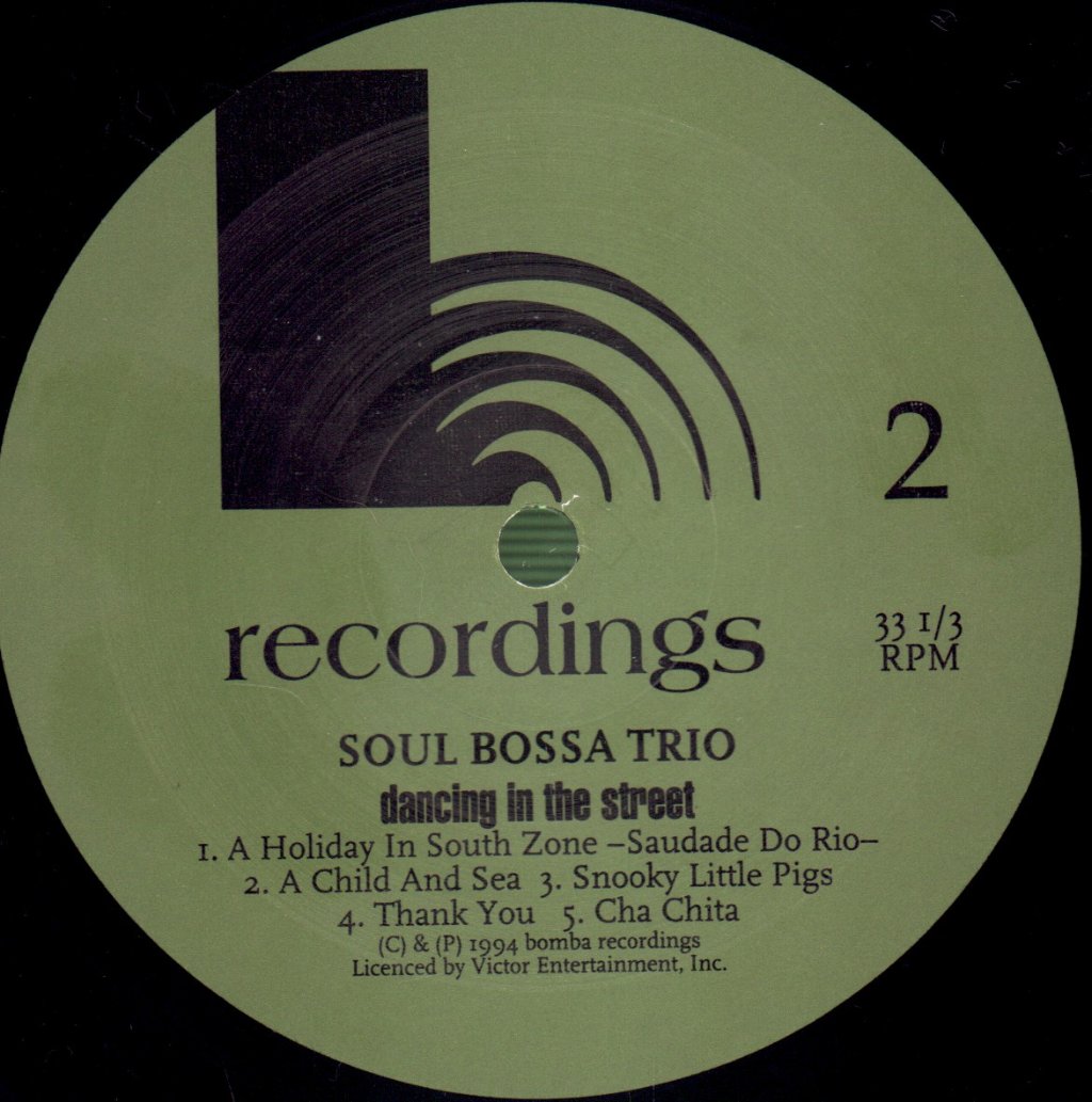 Soul Bossa Trio - Dancing In The Street - Lp