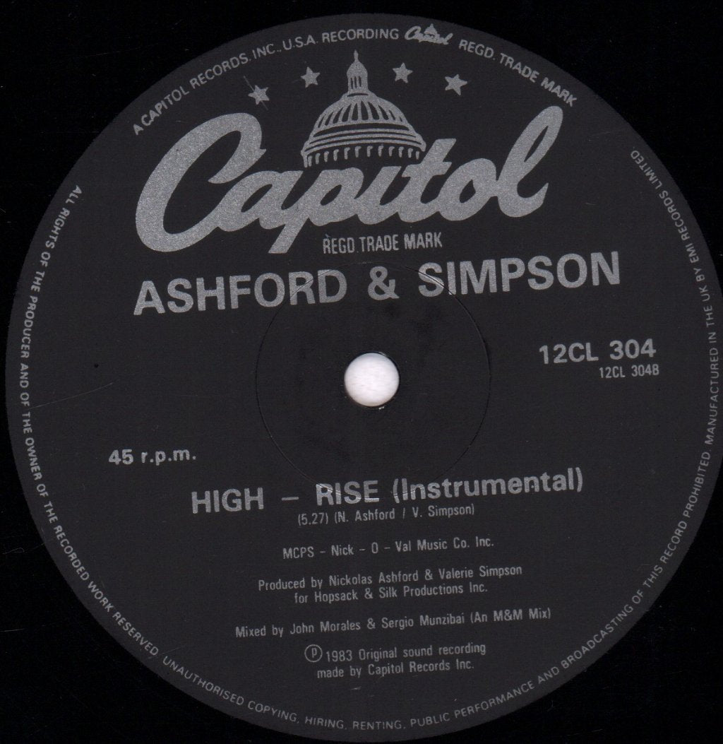 Ashford And Simpson - High Rise - 12 Inch