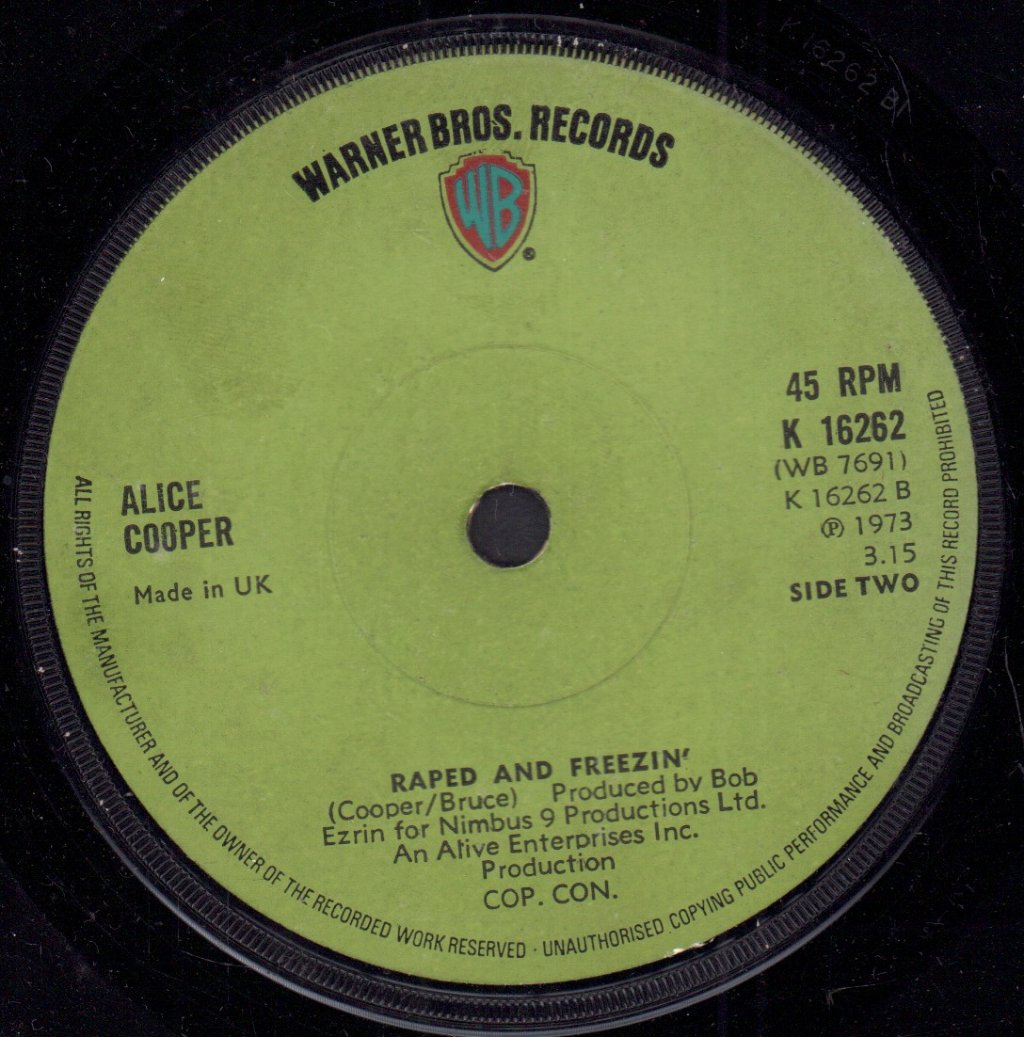 Alice Cooper - Elected - 7 Inch