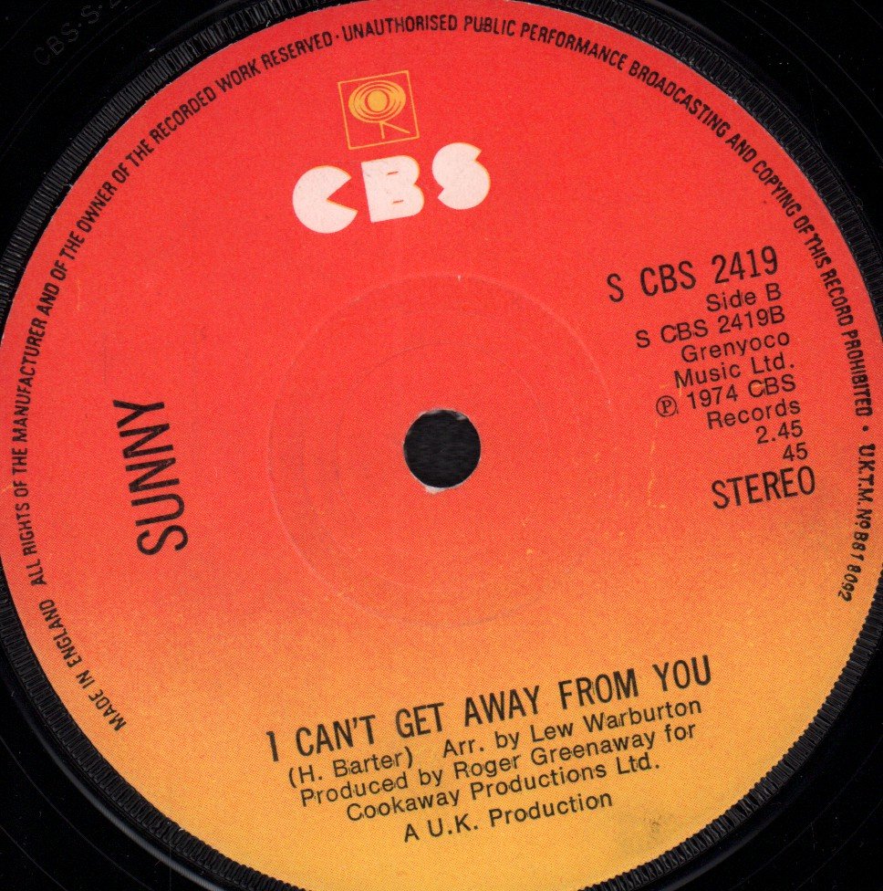 Sunny - A Warm And Tender Romance - 7 Inch