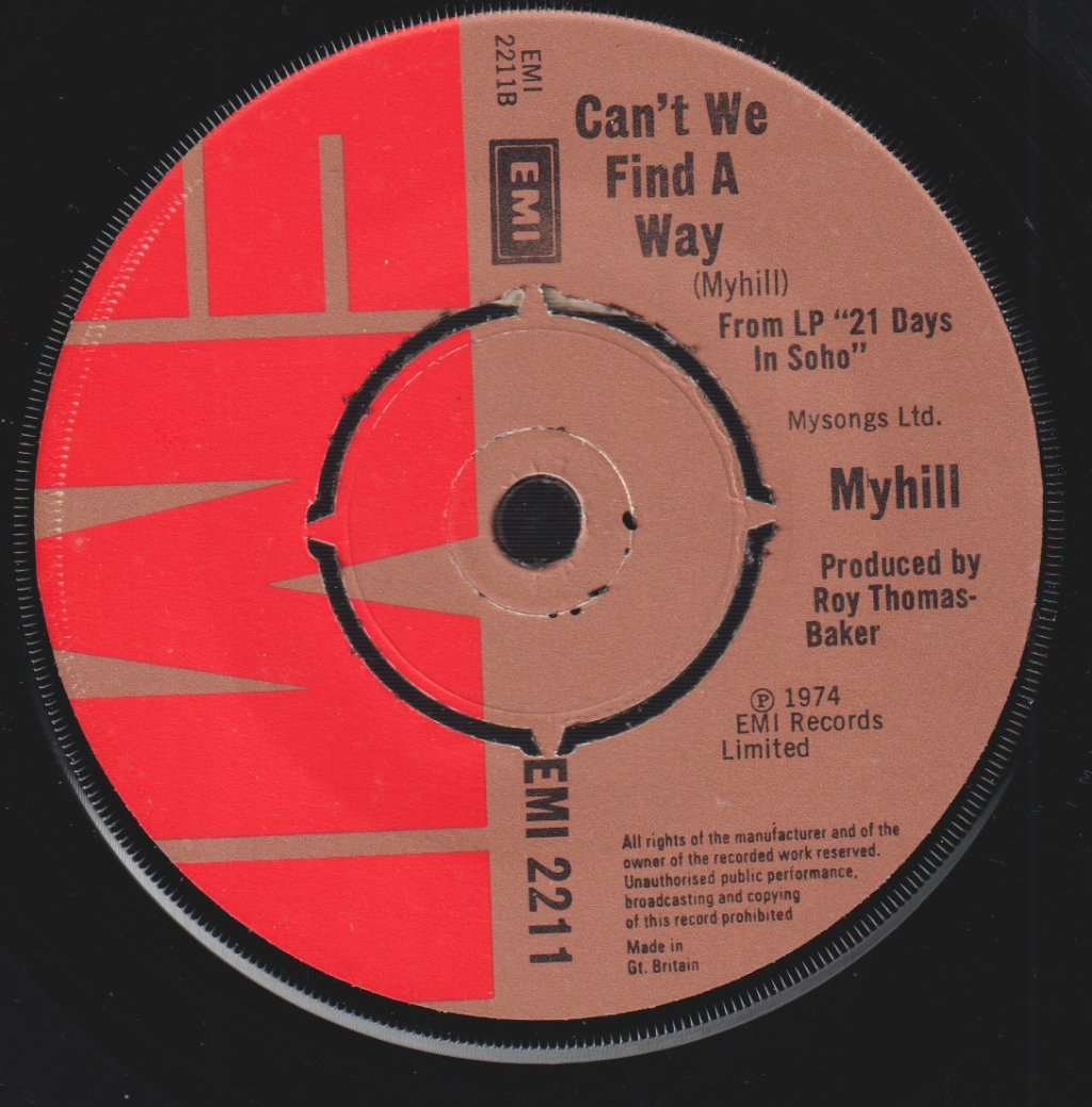 Myhill - Oh! Doctor Bop-Shoo-Wop - 7 Inch
