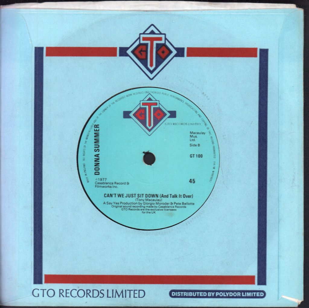 Donna Summer - I Feel Love - 7 Inch