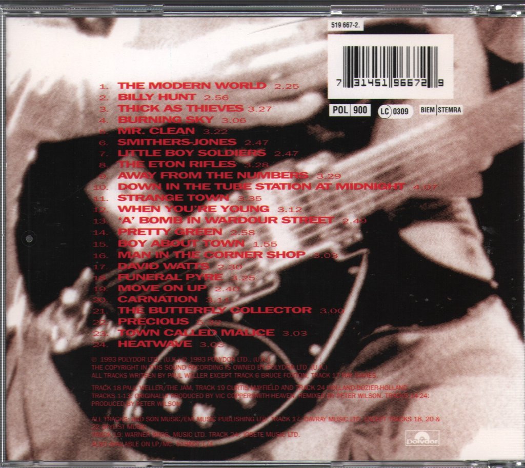 Jam - Live Jam - Cd