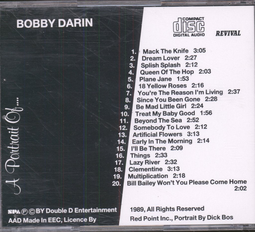 Bobby Darin - A Portrait Of Bobby Darin - Cd